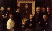 Henri Fantin-Latour Homage to Delacroix Germany oil painting reproduction